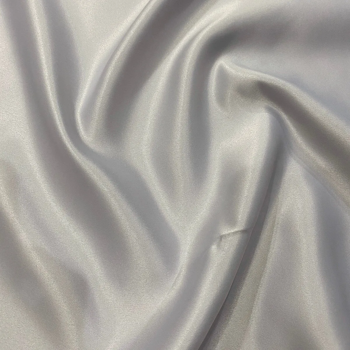12pcs - Lamour (Dull) Satin Table Runner 14"x108" - Silver 1301