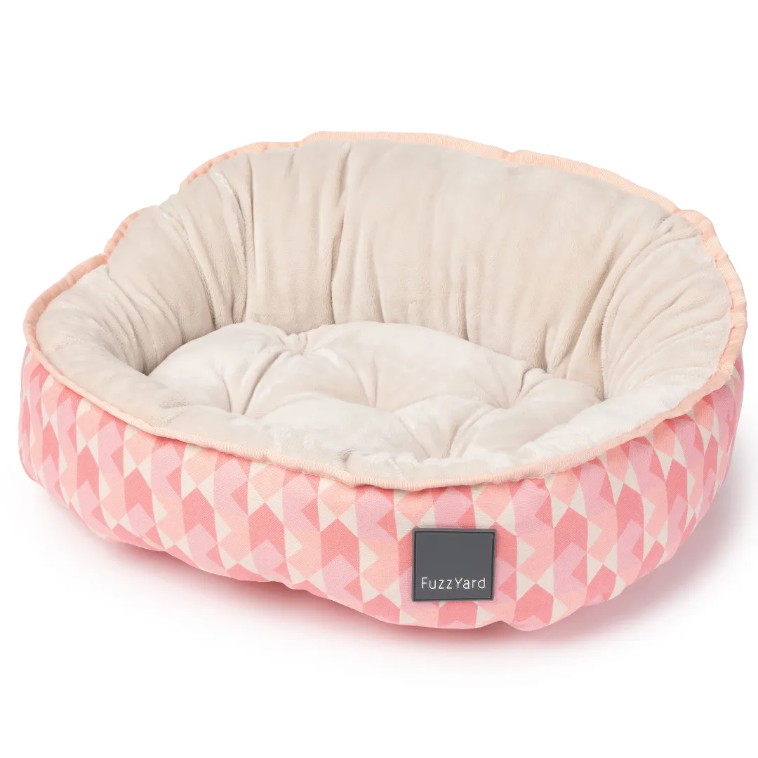 15% OFF: FuzzYard Pink Lemonade Reversible Pet Bed