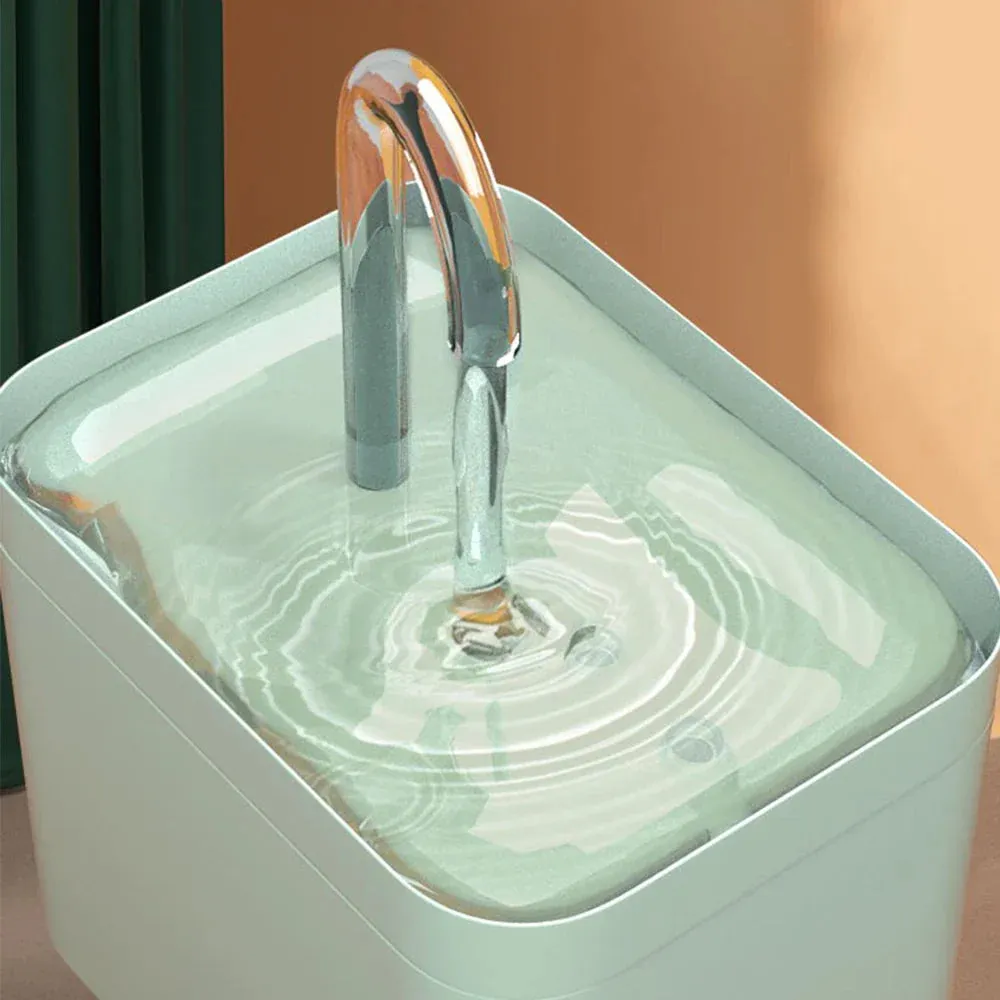 1.5L Automatic Cat Water Fountain - USB Powered, Silent Pet Drinker with Water Filter