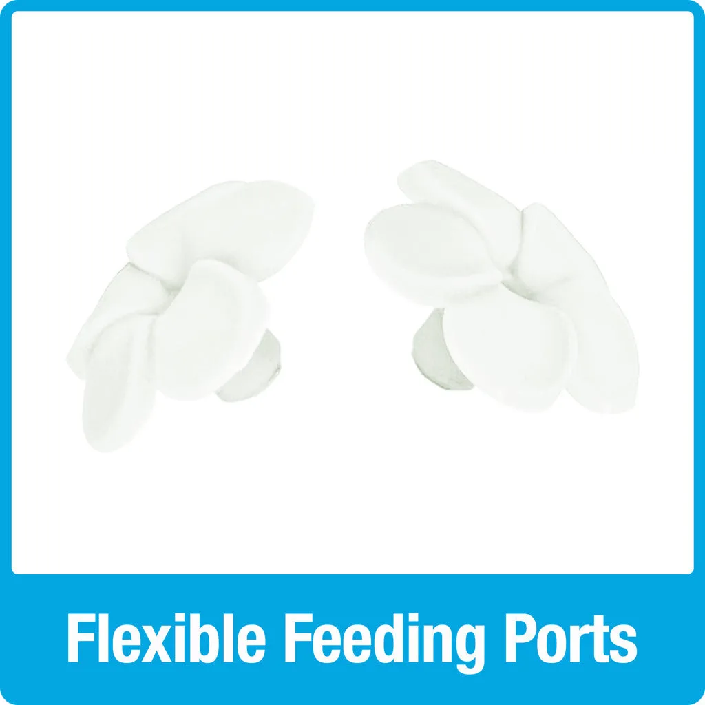 2-in-1 Plastic Dish Hummingbird Feeder