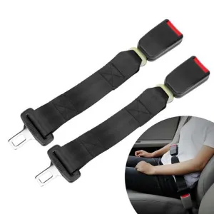 2-Piece: Universal 14” Car Seat Belt Extender