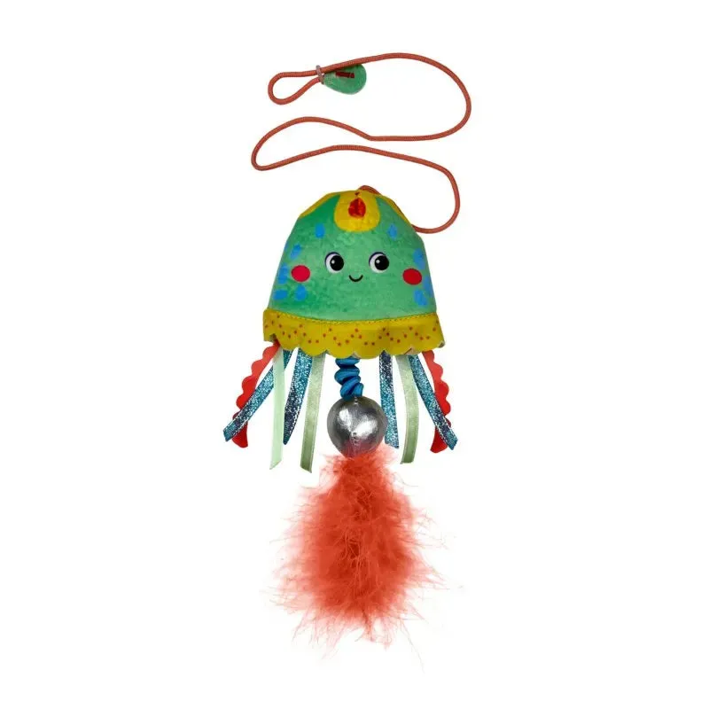 20% OFF: Kong Teaser Jellyfish Cat Toy (Assorted Colour)