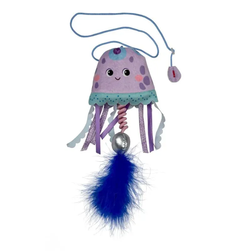 20% OFF: Kong Teaser Jellyfish Cat Toy (Assorted Colour)