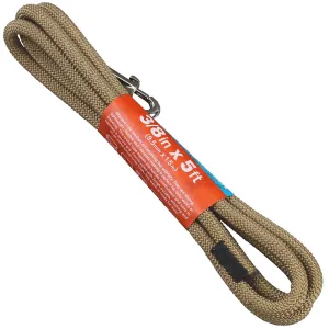 3/8 Tan Rope Leash
