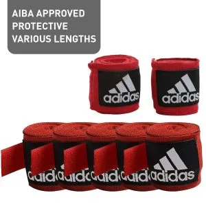 adidas IBA Approved Protective Boxing Hand Wraps - Pack of 5 pairs Bundle Deal