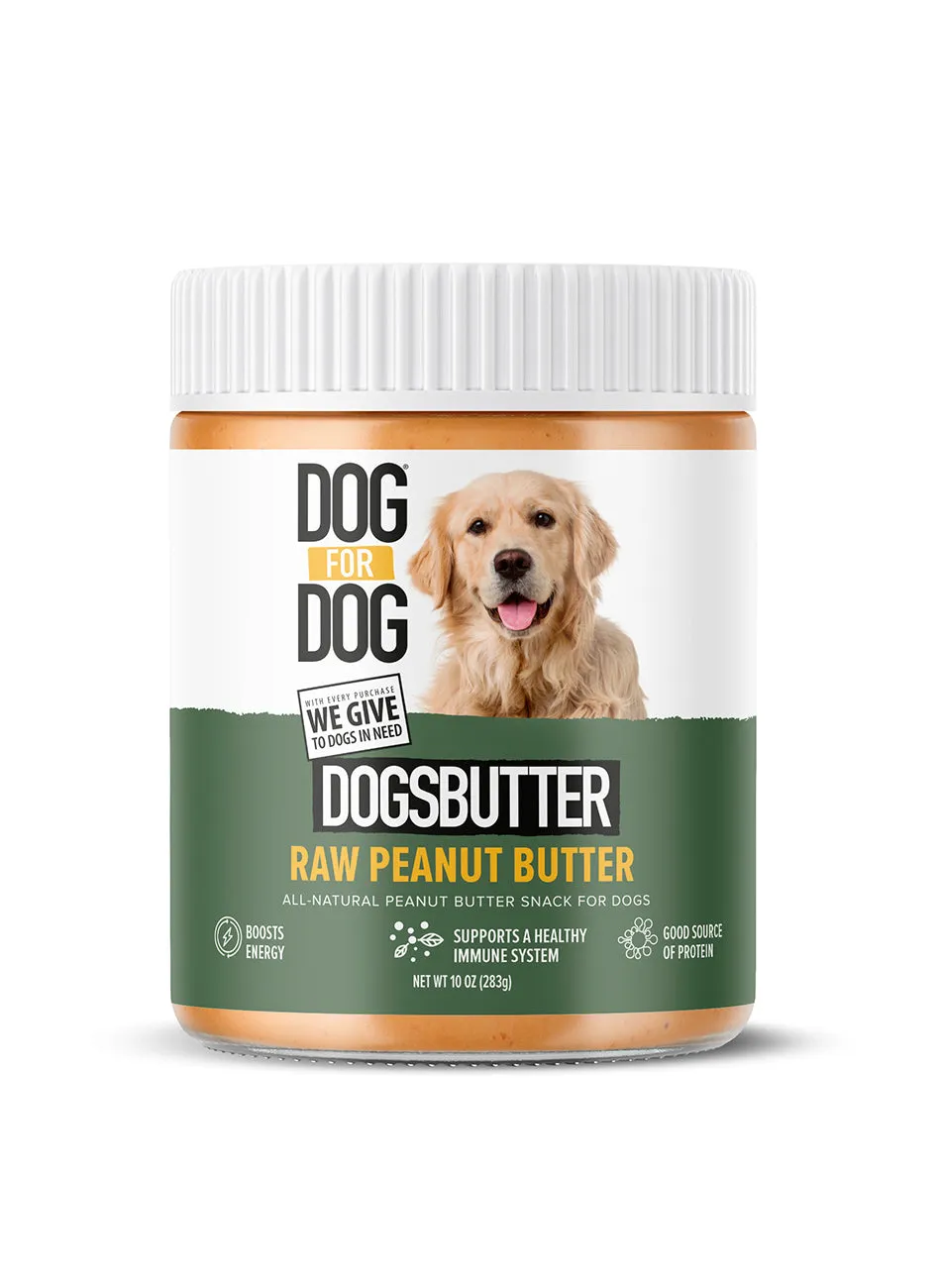 All-Natural DogsButter 3-Pack Bundle (10oz)