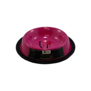 Baxter & Bella Non-Skid Bowl - Love
