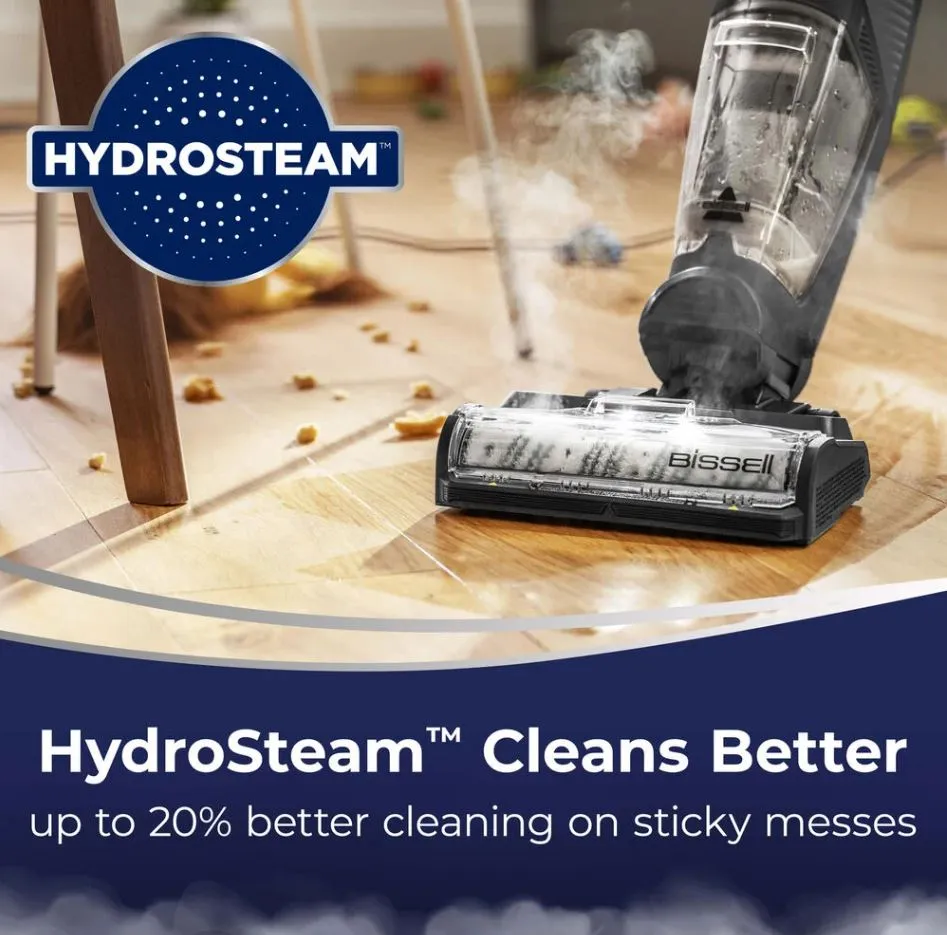Bissell CrossWave HydroSteam Plus Multi-Surface Wet Dry Vacuum