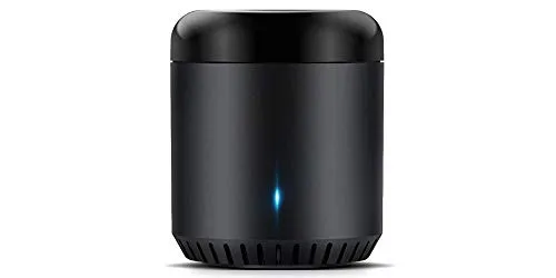broadlink Smart Home Hub, RM Mini3 Smart Wi-Fi IR Universal Remote Control, One for All Infrared Controller - Black