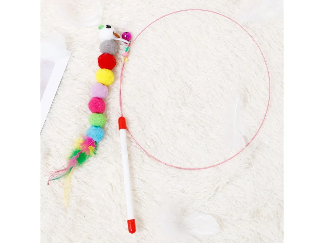 Cat Toys Colorful Ball Caterpillar 83Cm