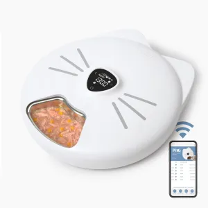 Catit PIXI Smart 6-Meal Feeder with Stainless Steel Tray