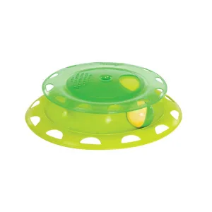 Catnip Chase Track Cat Toy in Green