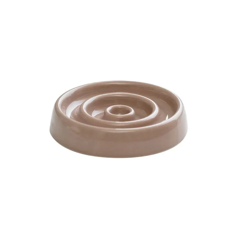 Ceramic Slow Feeder Bowl for Cats and Small Dogs