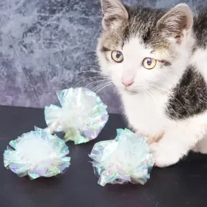 Colorful Crinkle Balls for Cats
