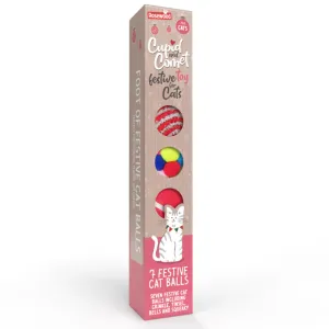 Cupid & Comet Christmas - Cat Toys - Foot of Festive Cat Balls