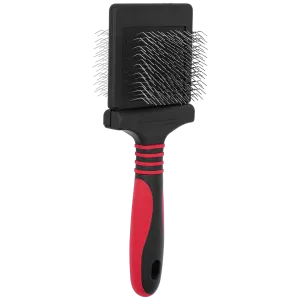 Dematting Extra Firm Red Slicker Brush by Dog Fashion Spa