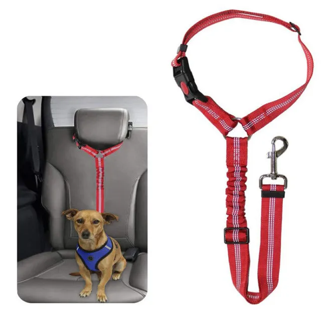 Dog Car Safety Belt Adjustable Vehicle Seat Belt