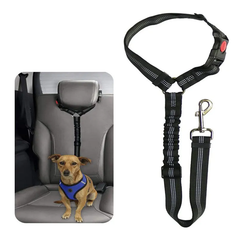 Dog Car Safety Belt Adjustable Vehicle Seat Belt