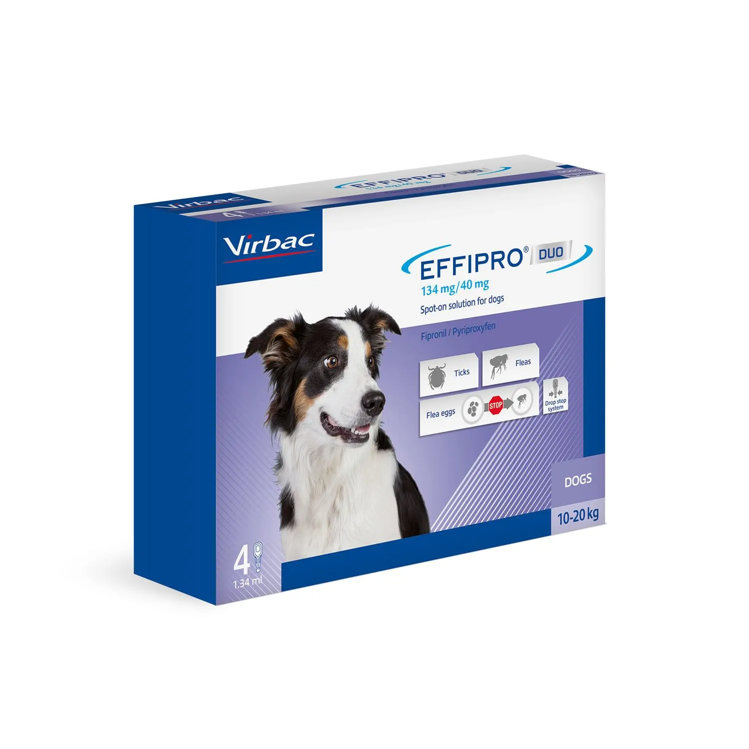 Effipro Duo Flea and Tick Spot on Solution for Cats and Dogs