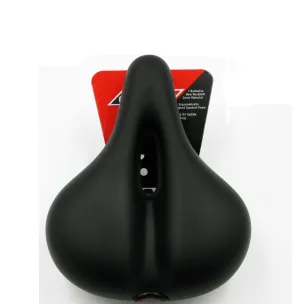 End Zone VL-6103E City Elastomer Vacuum Gel Saddle w/ Cutout