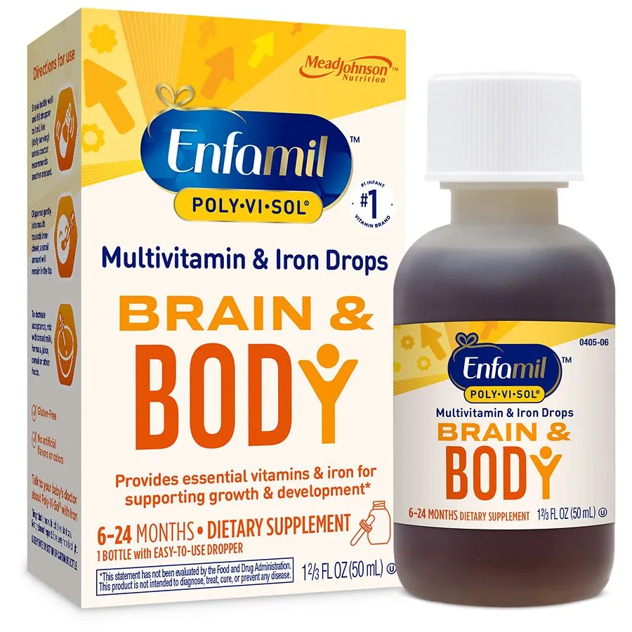 Enfamil Poly-Vi-Sol Multivitamin Supplement Drops 1.69oz