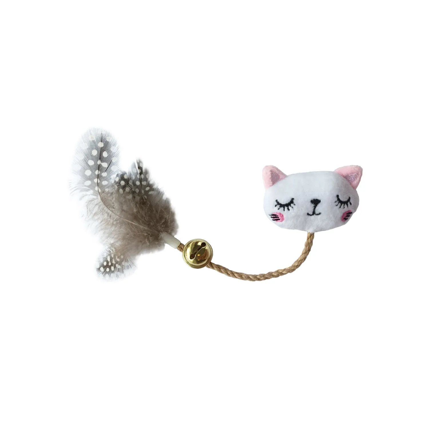 Feathers and Bell Catnip Cat Toy