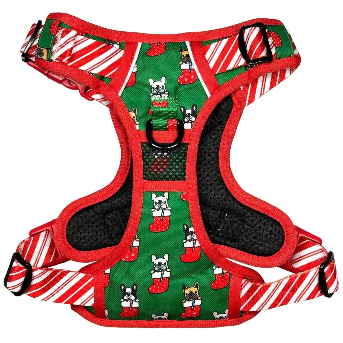 Festive Frenchies No Pull Dog Harness