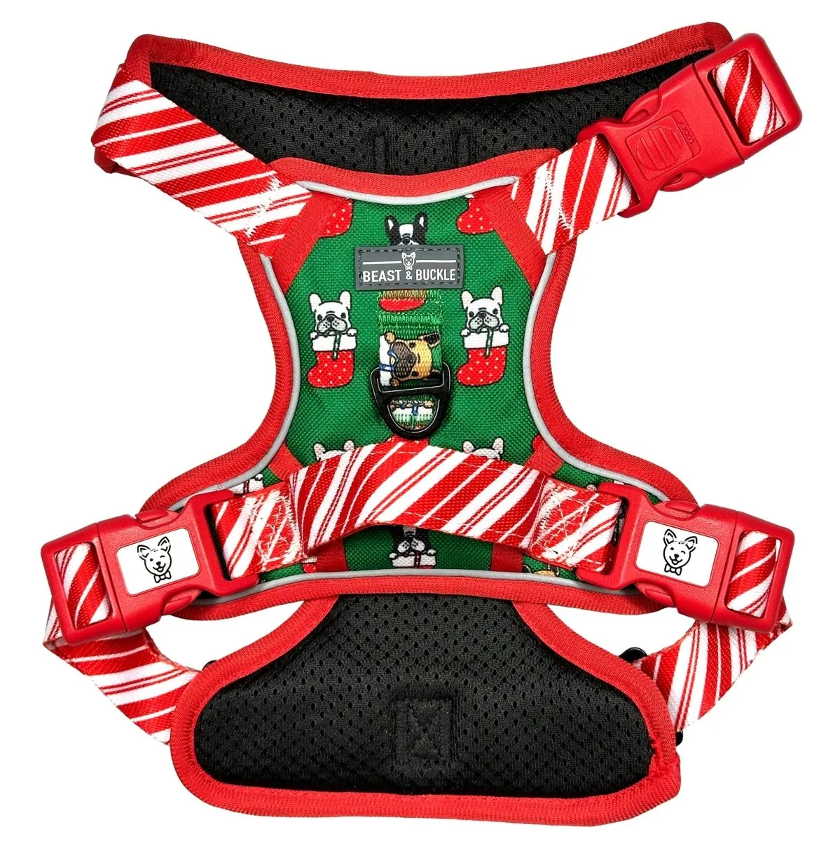 Festive Frenchies No Pull Dog Harness