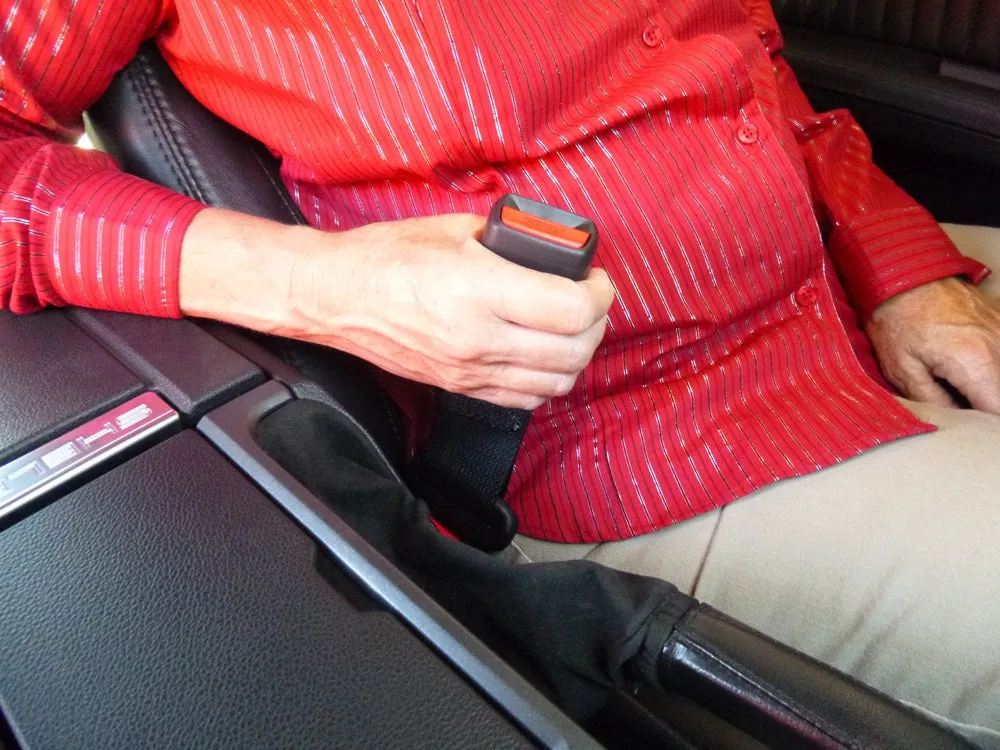 Fits: 2016 - 2024 Tesla Model X - Safety Certified Seat Belt Extender (Front Seats)