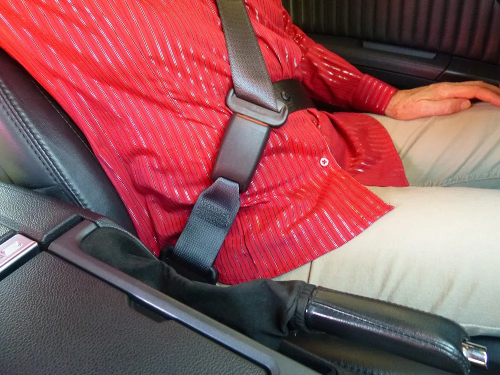 Fits: 2016 - 2024 Tesla Model X - Safety Certified Seat Belt Extender (Front Seats)