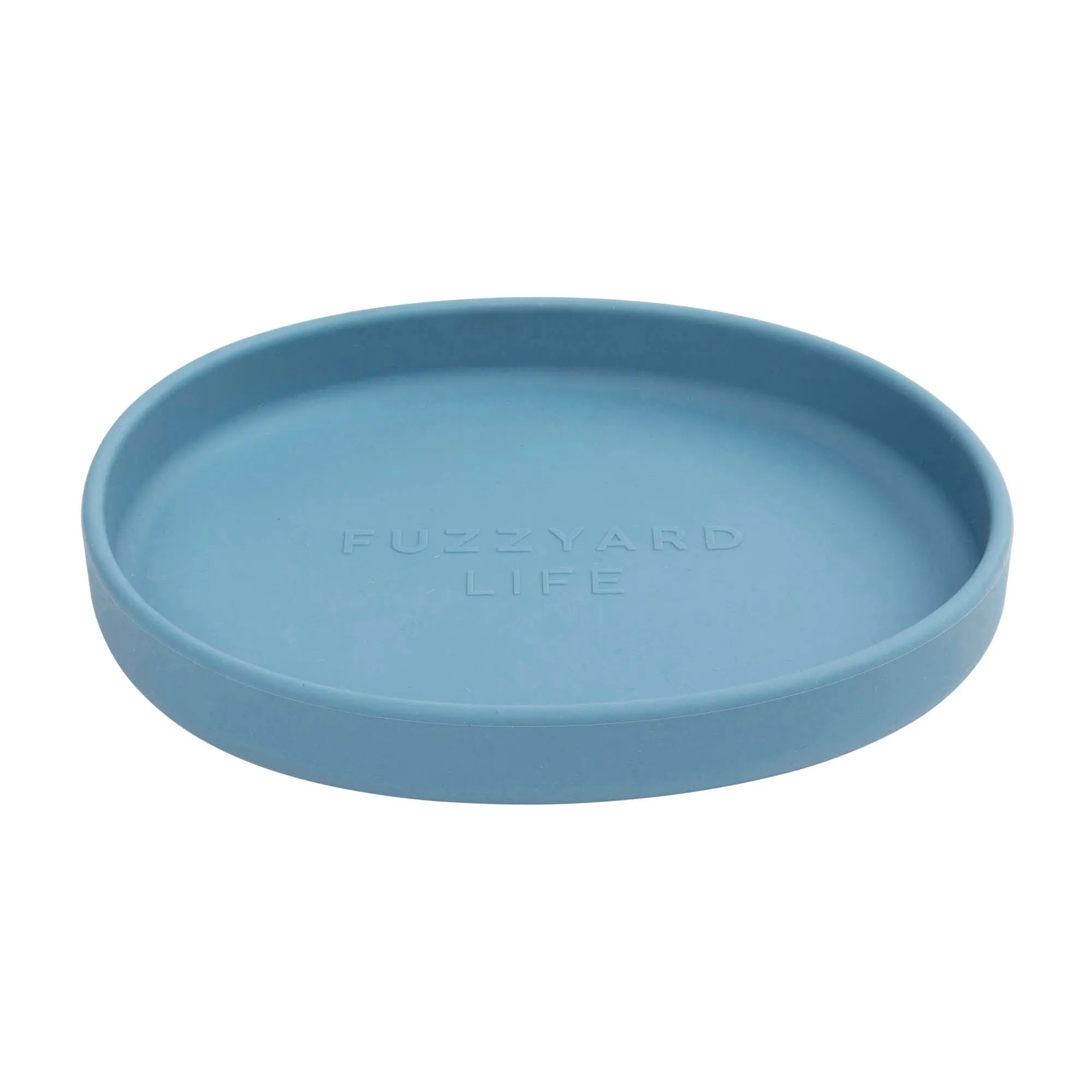 FuzzYard Life Silicone Cat Dish French Blue^^^