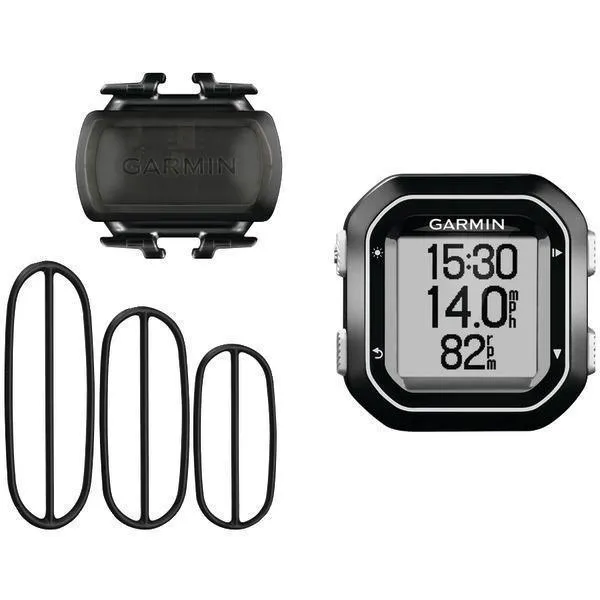 Garmin 010-03709-40 Edge 25 GPS Cycling Computer Bundle