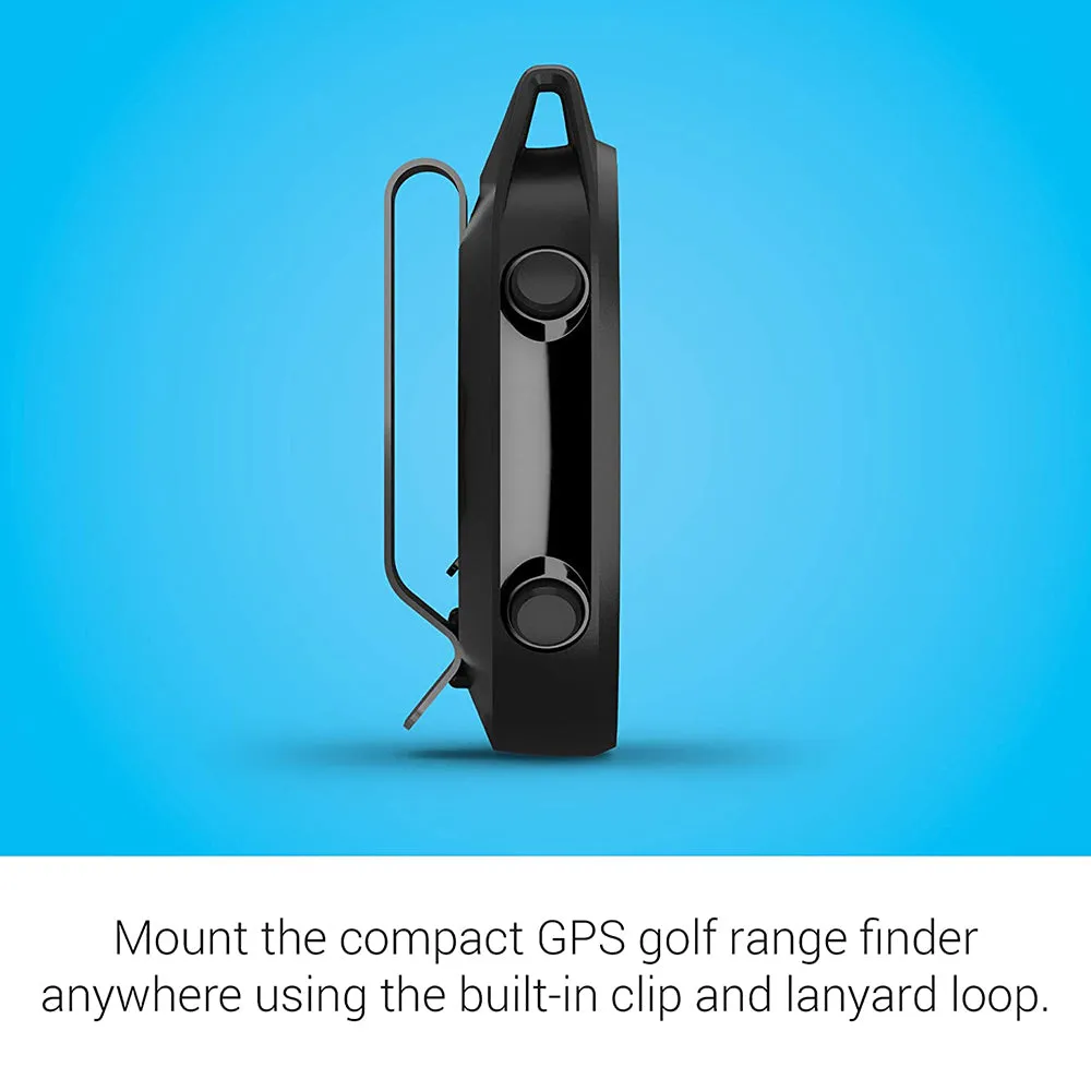 Garmin Approach G12 Clip-on Golf GPS Rangefinder 42k  Preloaded Courses Black Watch - 010-02555-00
