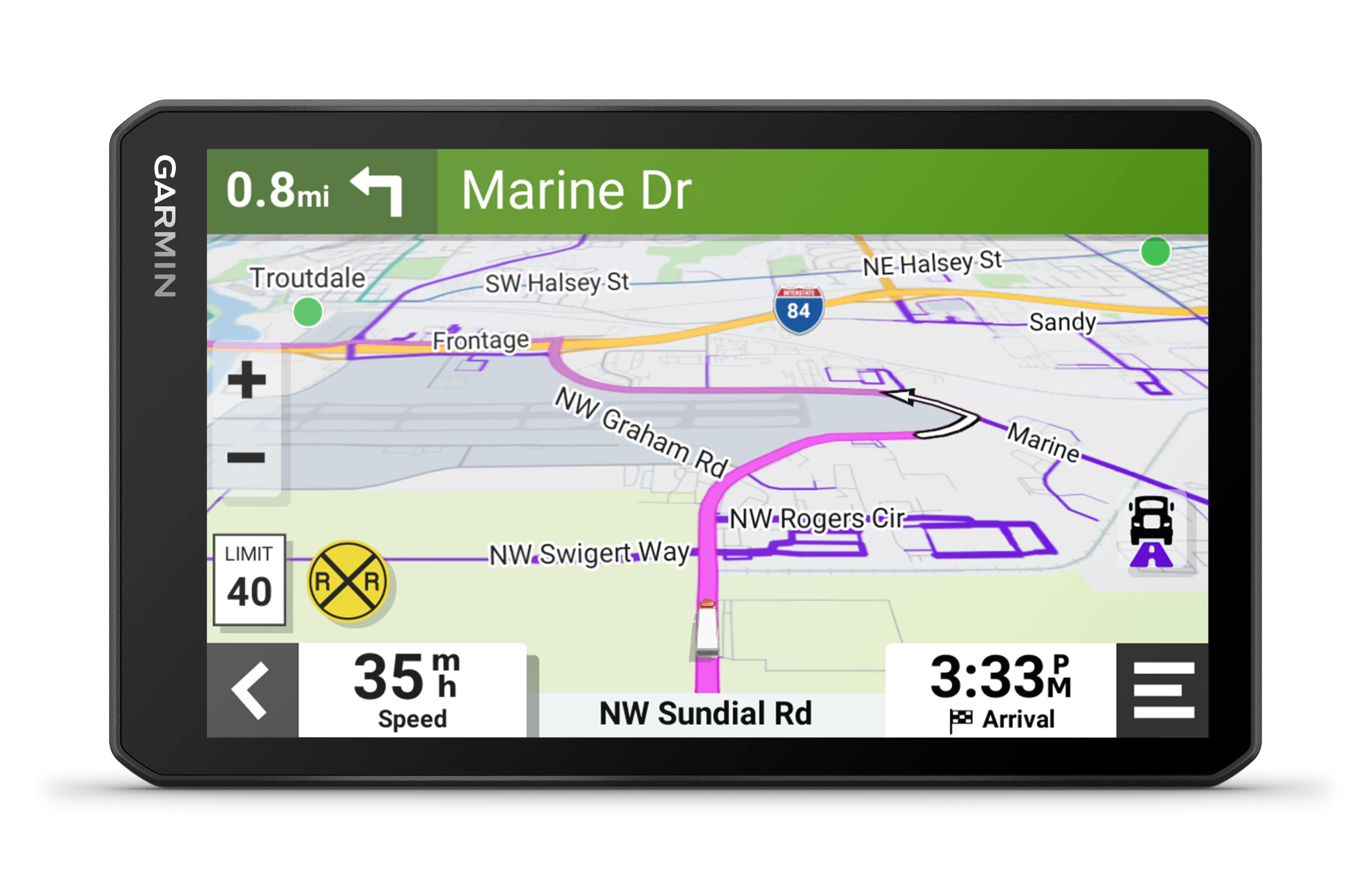 Garmin dezl OTR710 Easy-to-Read 7" GPS Truck Navigator