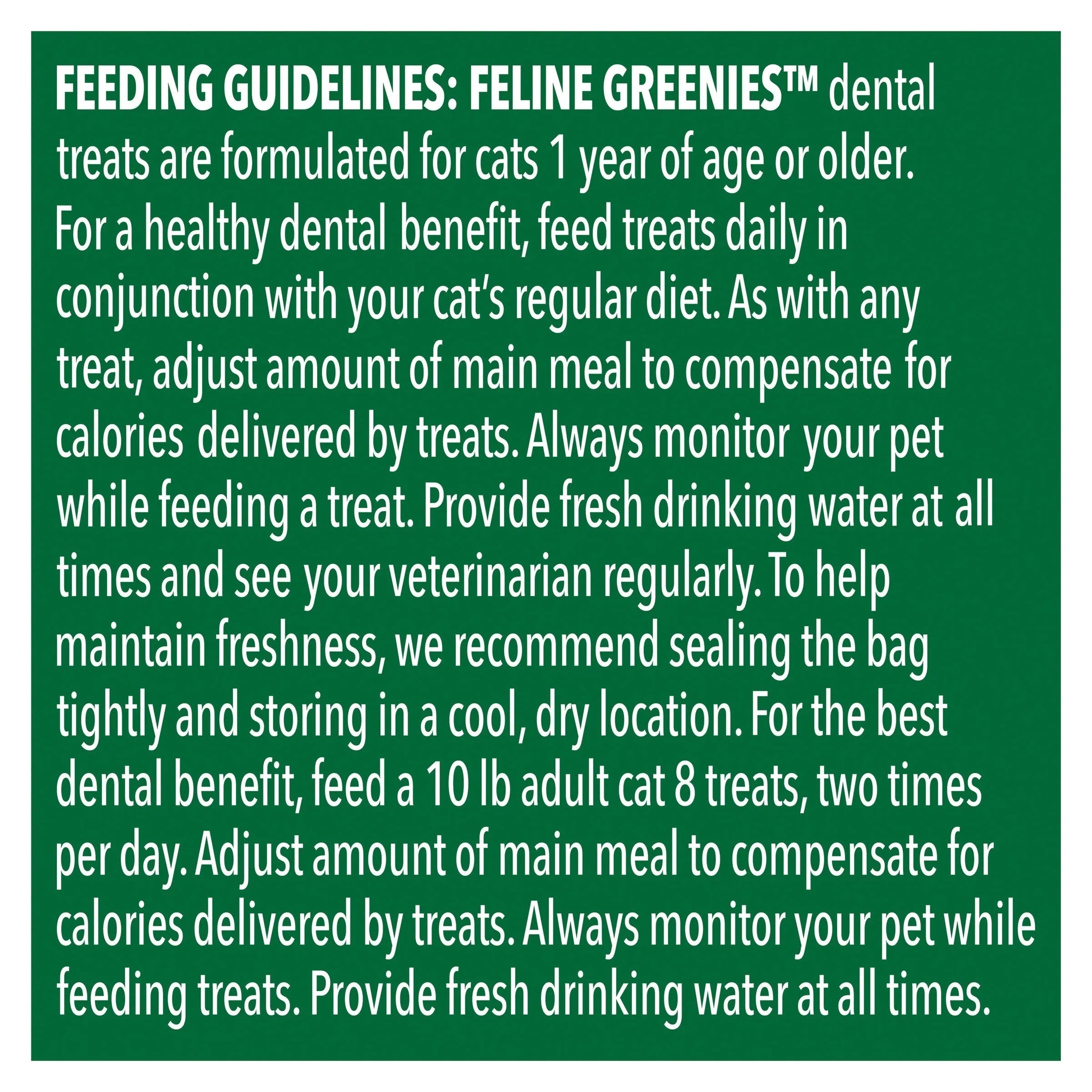 Greenies Cat Dental Treats Tempting Tuna 60g^^^