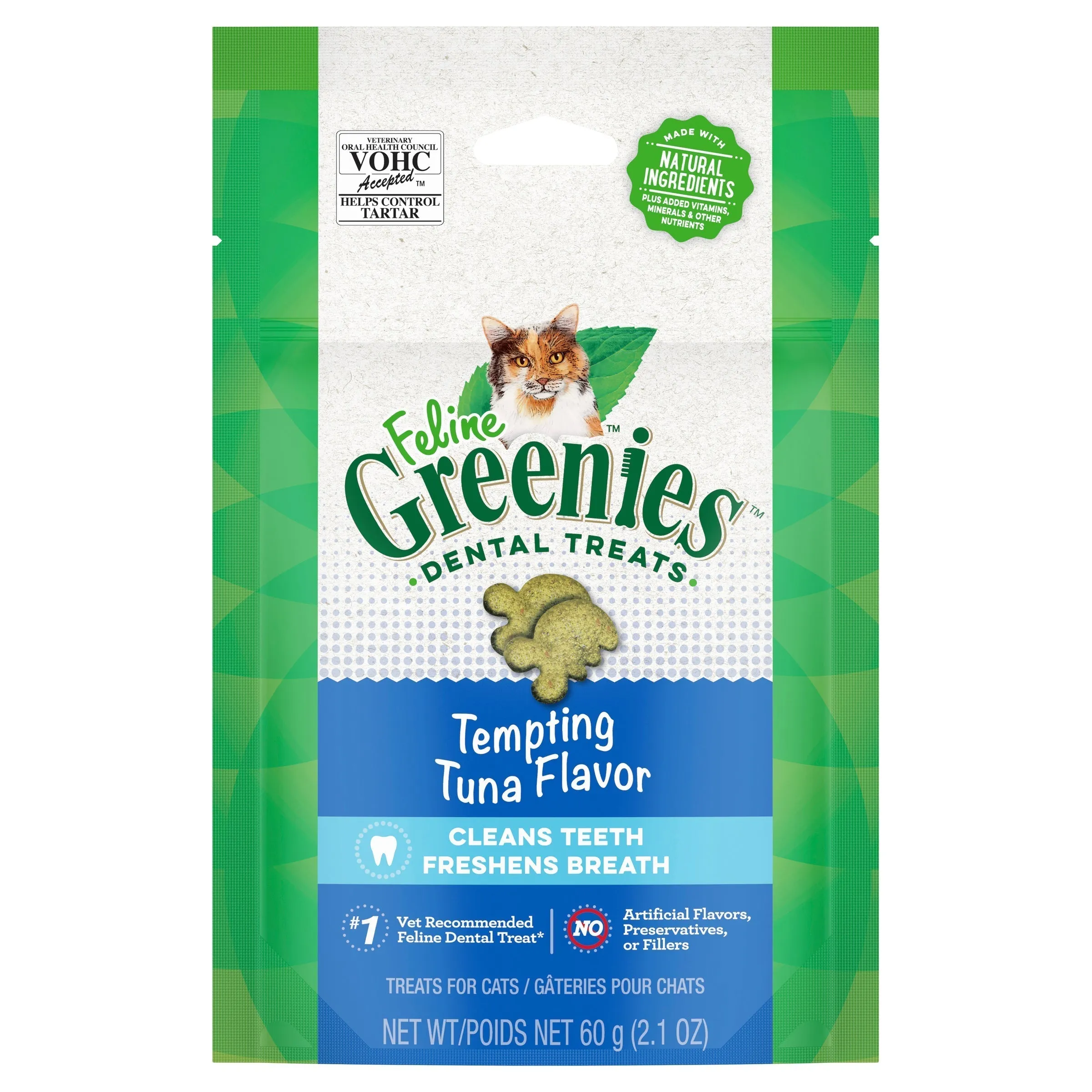 Greenies Cat Dental Treats Tempting Tuna 60g^^^