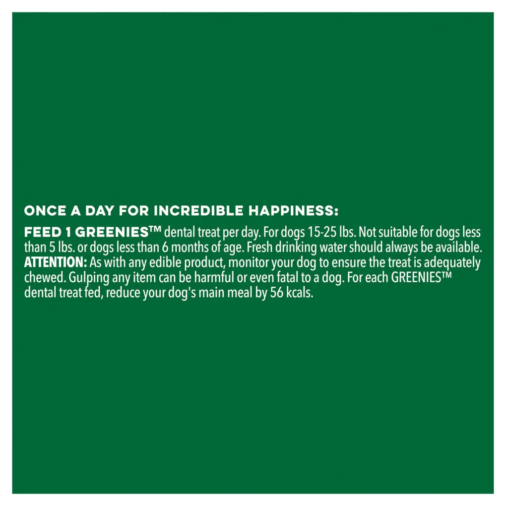 Greenies Dental Chew Original Petite 340g
