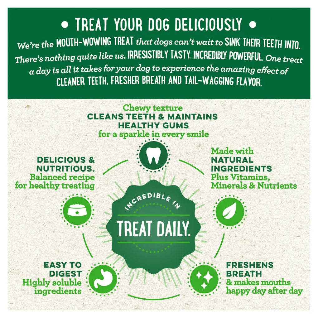 Greenies Dental Chew Original Petite 340g