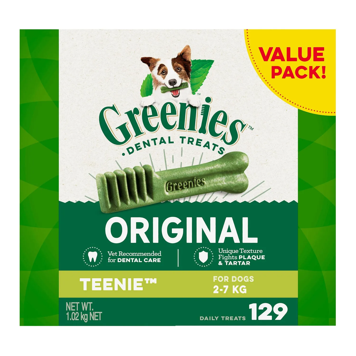 Greenies Original Teenie Dental Dog Treat