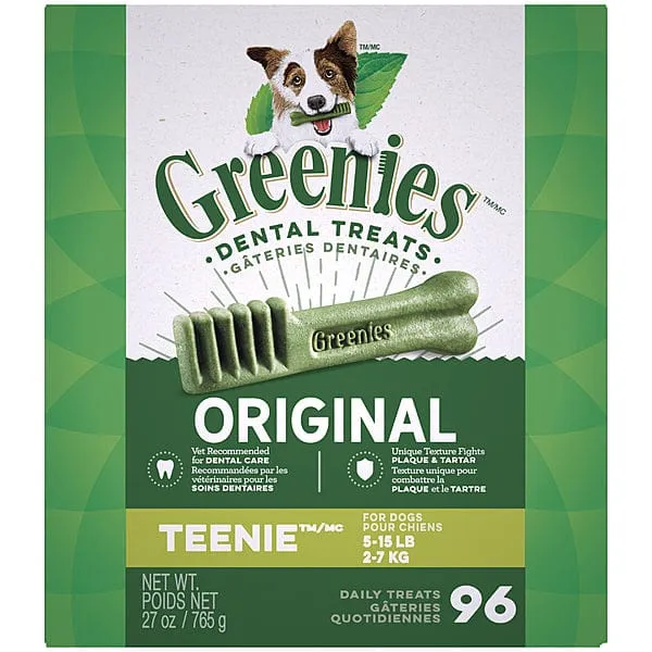 Greenies Original Teenie Dog Dental Treats