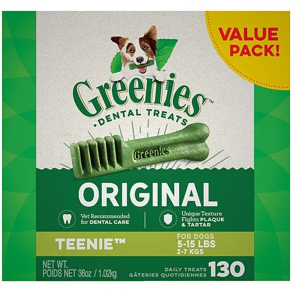 Greenies Original Teenie Dog Dental Treats
