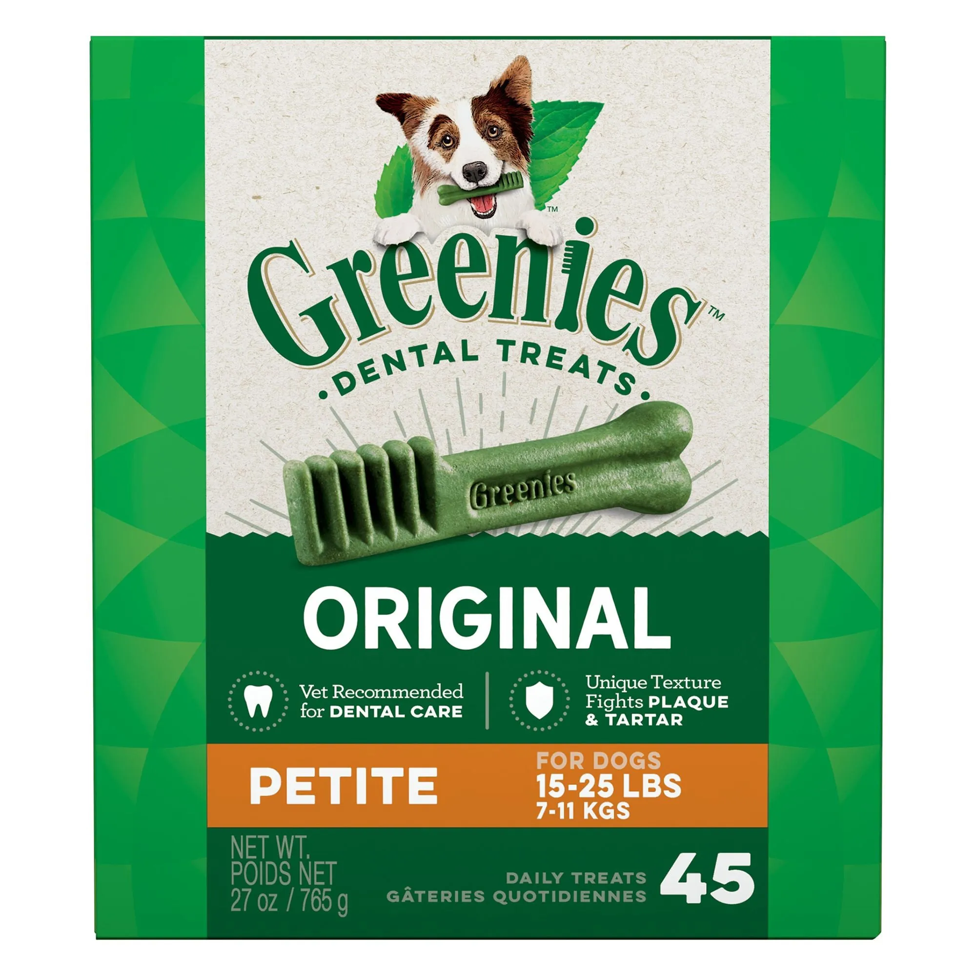 Greenies Petite Dental Dog Treats 27oz