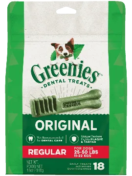 Greenies Regular Original Dental Dog Chews