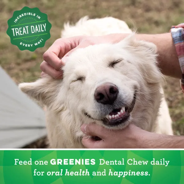 GREENIES Regular Original Natural Dog Dental Care Chews Oral Health Dog Treats