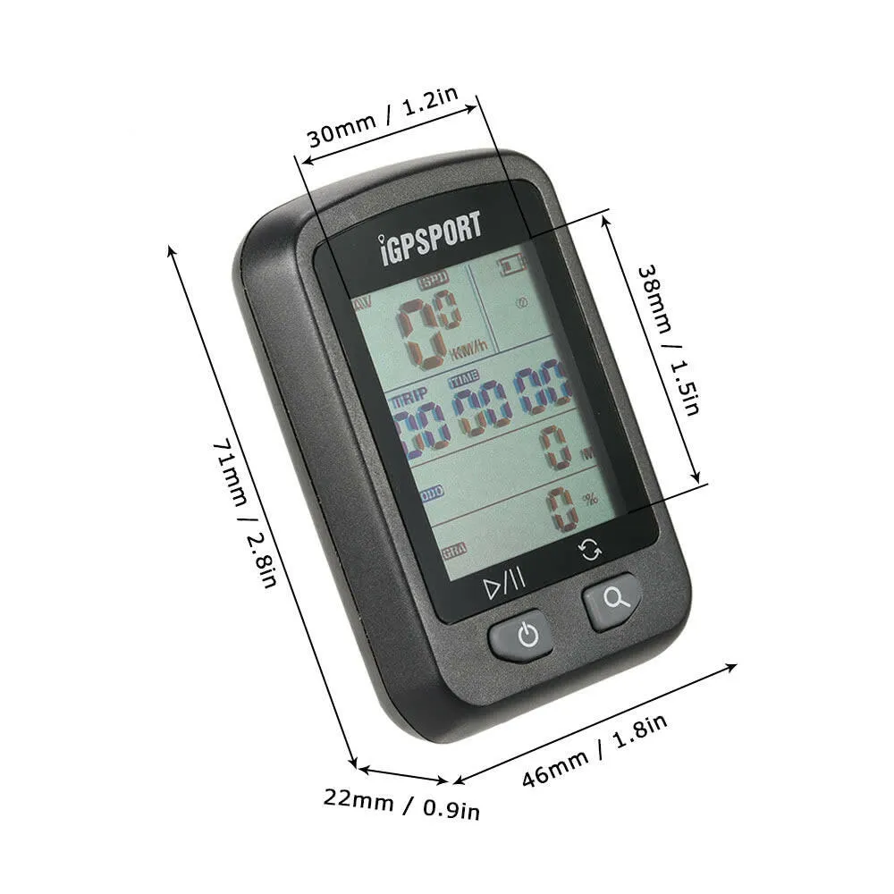 iGPSPORT iGS20E Rechargeable Bicycle GPS Computer
