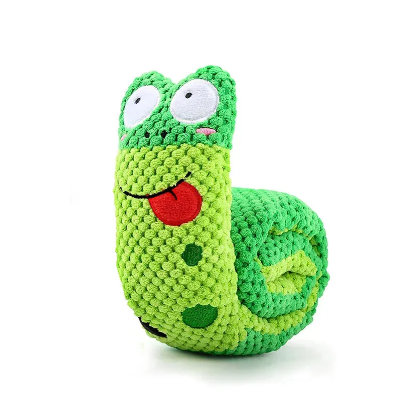 Indestructible Squeak Dog Puzzle Feeder Toy