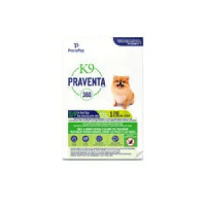 K9 Praventa 360 Flea & Tick Treatment - Small Dogs up to 4.5 kg - 1 Tubes