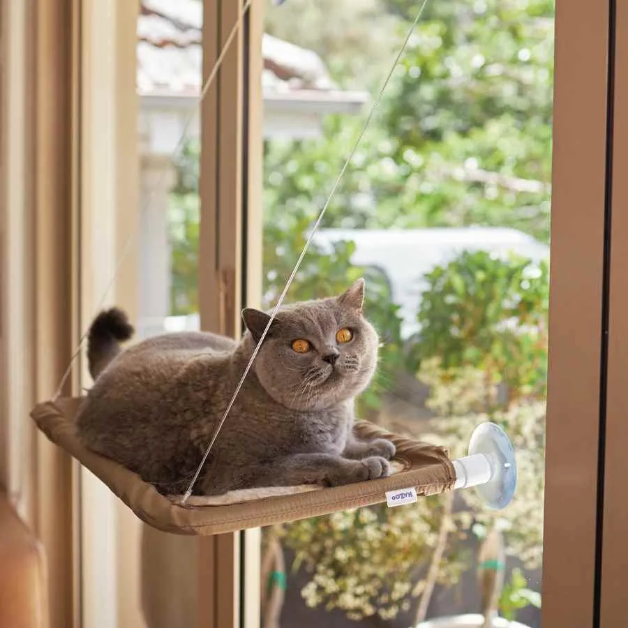 Kazoo The Lookout Deluxe Window Cat Bed