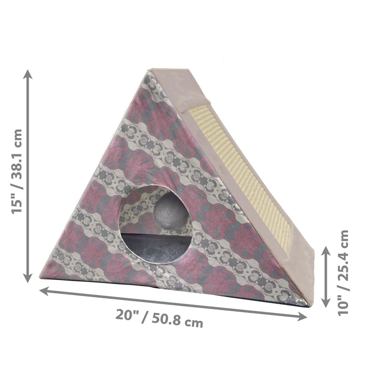 Kong Play Spaces Zen Den Cat Toy