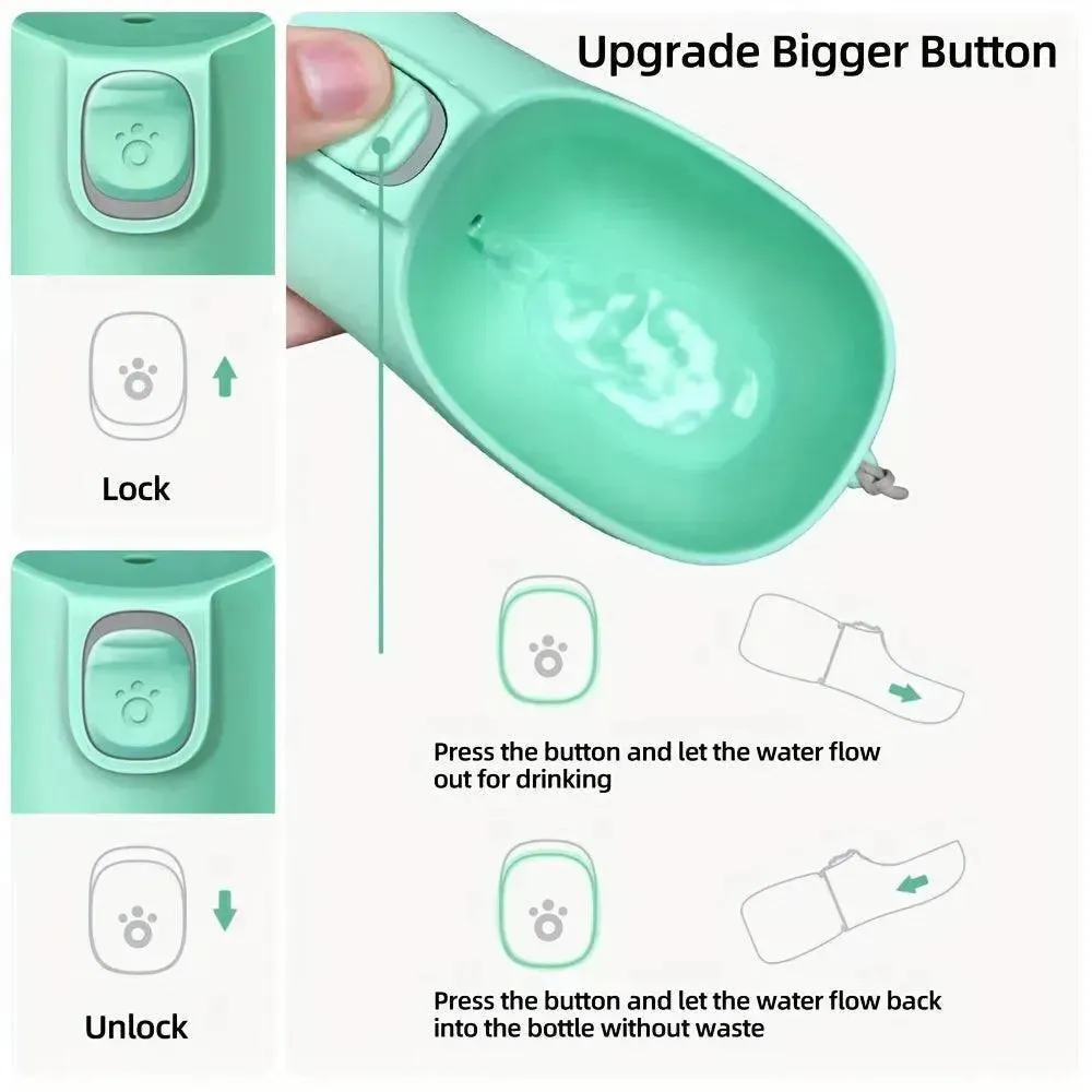 Leak-Proof Portable Dog Water Bottle